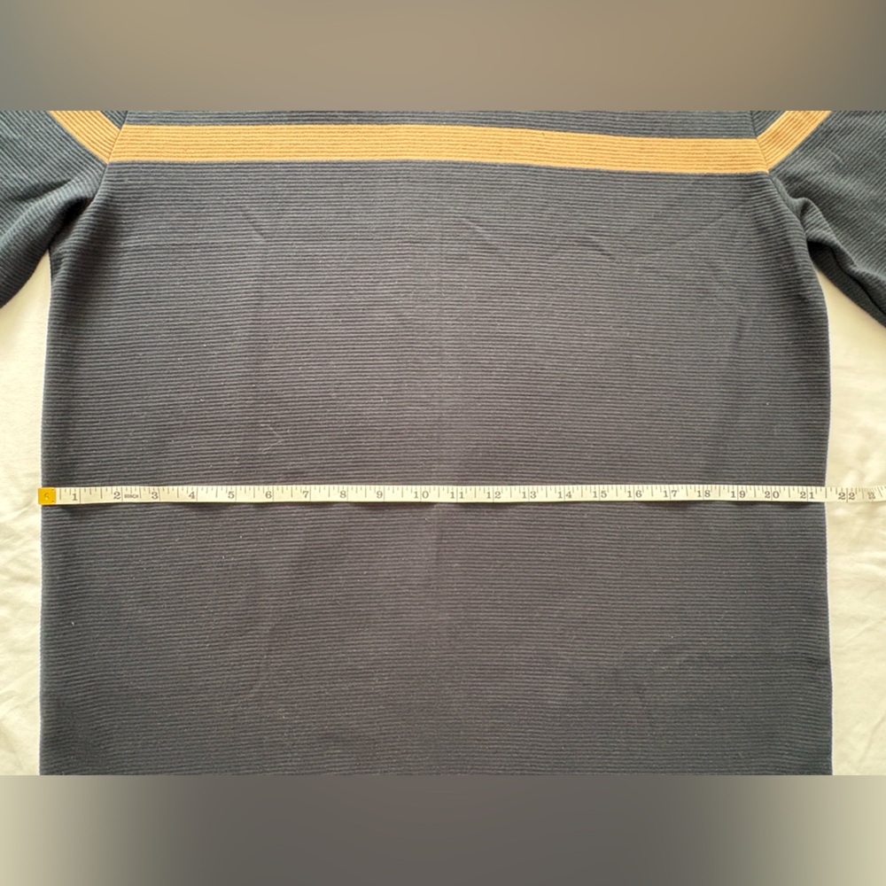 NWT-Denim & Flower Neutral Ribbed Crewneck Sweater - Picture 13 of 14